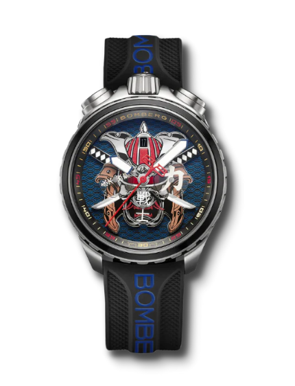 Review Bomberg bolt-68 heritage SAMURAI BLUE BS45CHSS.071-2.12 replica watch